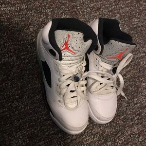 Jordan 5 retro poison green gs 6